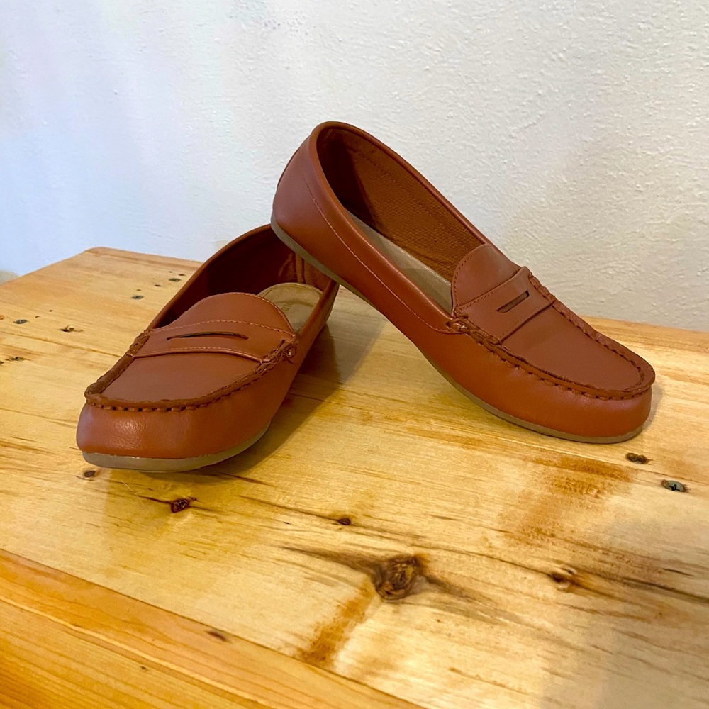 Brown Penny Loafers